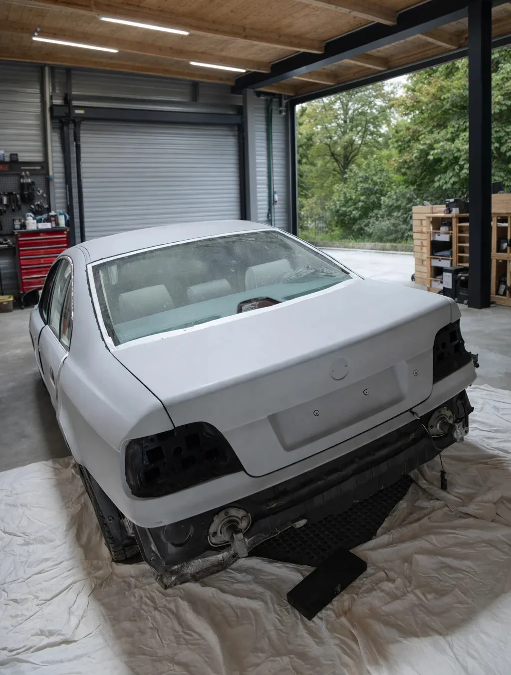 BMW E39 – Grundiert